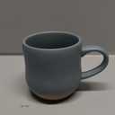 Bosmarlin Large Stoneware Speckled Coffee Mug, Big Ceramic Tea Cup, 17 Oz, Dishwasher and Microwave Safe (Blue, 1)