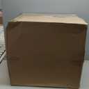 RomoTech 82123915 50 Gallon Water Tank - Horizontal Square, Poly Tank for Non-Flammable Liquids, UV-Resistant Storage with Molded Gallon/Liter Marks, 3/4" NPT Outlet, Made in USA, Black