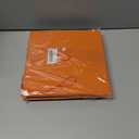 2 x D DODOU Unisex Matte Preschool and Kindergarten Graduation Cap with Year Charm Tassel (Orange)