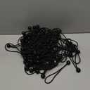 ABINLIN Ball Bungee Cords 6 Inch, 100 Pcs Bungee Cords with Balls, Tarp Tie Downs Heavy Duty Outdoor, Black