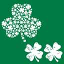 St Patricks Day Shirt for Women Lucky Shamrock T-Shirt Long Sleeve Irish Clover Heart Tee Top (Green, XXL)