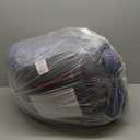 Chair Cushions for Dining Chairs, Tufted Foam Kitchen Chair, Non-Slip Seat Cushions with Ties Set of 4, 15.5" x 15.5" x 4", Dark Blue