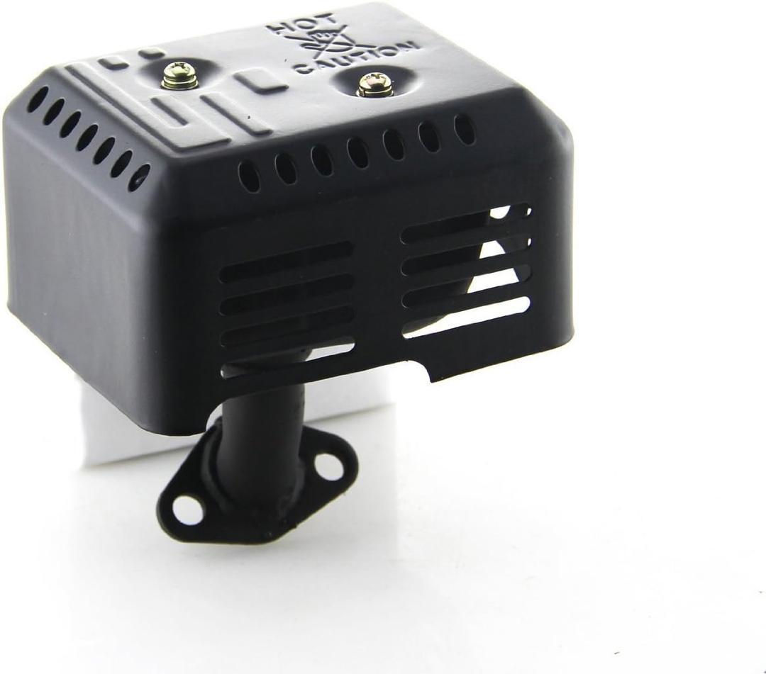 FDJ Replacement Gx160 5.5hp Gx200 6.5hp Muffler Exhaust Assembly with Exhaust Pipe and Gasket