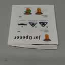 Upgraded Stainless Steel Jar Opener for Seniors  Easy One-Handed Under Cabinet Mount Lid & Bottle Opener for Weak Hands, Arthritis, Elderly, No Rust, Durable Kitchen Tool