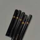 KERIFI Liquid Gold Chrome Markers, Supper Golden Metallic Paint Pens, Reflective Gloss Permanent Mirror Markers for Model Repairing, Resin Metal Glass Plastic, DIY Art Projects Crafts (5 Pack, 1-3mm)