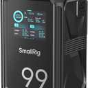 SMALLRIG V Mount Battery, 99Wh / 6800mAh Dual D-TAP V Mount Battery, 100W Output 2H Full Charge, with USB-C, DC Ports, APP Control, 2.0" Touchscreen, for Camera, Camcorder, Monitor, Video Light