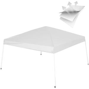 Birodeko Canopy Replacement Top Only, 300D Wateproof Pop-Up Canopy Tent Top Cover with Ropes, Instant Canopy Top Sunshade Silver Coated for Garden Patio Camping (Silver White, 10 * 10FT) Birodeko Canopy Replacement Top Only, 300D Wateproof Pop-Up Canopy Tent Top Cover with Ropes, Instant Canopy Top Sunshade Silver Coated for Garden Patio Camping (Silver White, 10 * 10FT)