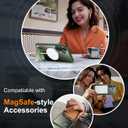 Temdan Magnetic for Samsung Galaxy S25 Plus Case, [Innovate Stand][Military Grade Drop Protection][Non Slip][Translucent Matte] Shockproof Phone Case for Galaxy S25 Plus 6.7" 2025 -DarkGreen