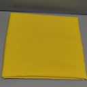 FOLINS&HOME Yellow Round Tablecloth 90 Inch Waterproof Heavy Duty Wrinkle Free Polyester Fabric Table Cloth, Spillproof Washable Table Cover for Parties, Camping, Picnic, Banquet, Indoor & Outdoor Use