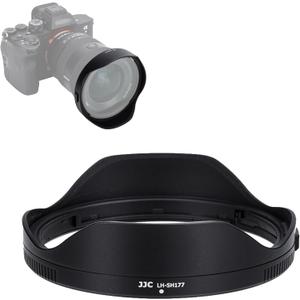 JJC ALC-SH177 Bayonet Reversible Lens Hood Shade for Sony FE 16-35mm f/2.8 GM II Lens SEL1635GM2, Replaces Sony ALC-SH177 Lens Hood, Allows to Attach 82mm Filter & Lens Cap