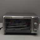 BLACK+DECKER Crisp 'N Bake Air Fry Countertop Convection Toaster Oven, Medium Capacity, 4-Slice, 5-in-1, Fits 9 Pizza, 30-Min Timer, Bake, Broil, Air Fry, Toast, Keep Warm, Stainless Steel