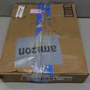 GE Black Stove Drip Pans, 10% Energy Save by Enamel Spraying Prevent Bending and Rust - Include 2 6'' Burner Drip Pans and 2 8'' Drip Bowl