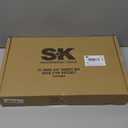 SK 3/8" Drive Socket Set with 216-P Quick-Release Ratchet, 41-Piece, SAE & Metric, SuperKrome Finish, Premium CR-V Construction, with Storage Suitcase