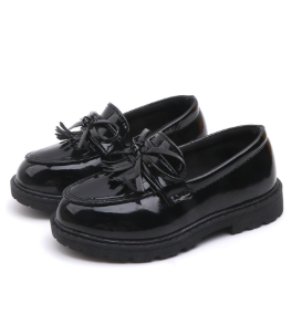 Toddler Boy’s Girl’s Dress Shoes Comfort Lace-Up Oxford School Uniform Shoes Loafer Flats, Size 28