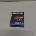 2026 Aimoon Mini Wireless CarPlay Adapter Upgrade Wired to Wireless for CarPlay & Android Auto Plug and Play Fast Auto-Reconnect Stable Control Zero Delay Car Play for iPhone iOS 10+ Android 11+