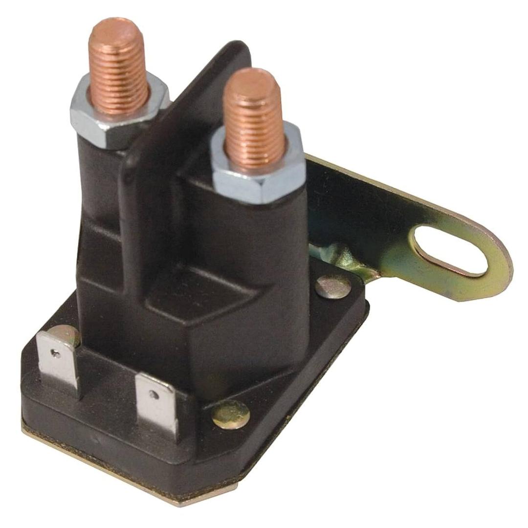 Stens Starter Solenoid 435-036 Compatible with/Replacement for John Deere L100, L110, L118, L120 and L130, Scotts 1642H AM130365, AM132990, AM133094, AM138497, AUC10907