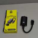 Minoston Z-Wave Plug 800 Outdoor Dimmer Zwave Dimmable Smart Plugs Outlet Switch, Z-Wave Hub Required, IP65 Weatherproof, Built-in Repeater, Work with SmartThings, Wink, Hubitat, Black (MP22ZD)