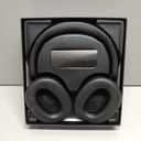 Active Noise Cancelling Headphones,120H Playtime Bluetooth 6.0 Wireless Headphones with Power Display & 6-Mic ENC Calls, 360 Spatial Audio Over Ear Headphones Foldable Headset for Travel Office Game (Black)