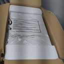 Mail Boss 7509 Mail Manager Curbside Locking Security Mailbox, Alpine White