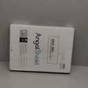 Elongated White Toilet Seat Natural Wood Toilet Seat with Zinc Alloy Hinges, Easy to Install also Easy to Clean, Scratch Resistant by Angol Shiold (Elongated, White)