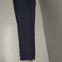 Pants Stretch Slacks with Zipper Fly and Pockets, Medium, Blue