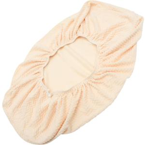 Milisten Simple Delicate Fleece Pillowcase Beige Throw Pillow Cover for Living Room