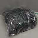 Baggy Jeans Y2k Hip Hop Pants Stacked Jeans for Women Mid Rise Fashion Grunge Streetwear Clothes Black, Size XL