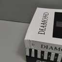 Senea Kay Rectangular Tissue Box Cover - Decorative Faux Book Tissue Box Cover, Rectangule Tissue Holder Dispenser Large Enough to Fit Rectangular Tissue Boxes Chic Modern Decor (Khaki Neutral)