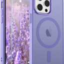 SUPFINE Magnetic for iPhone 12 Pro Max Case Purple