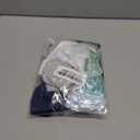 Cuffbow 4 Pcs Preemie Hats Mittens and Socks Set Preemie Mittens Warm Terry Socks for Baby (White, Light Gray, Navy Blue, Black)