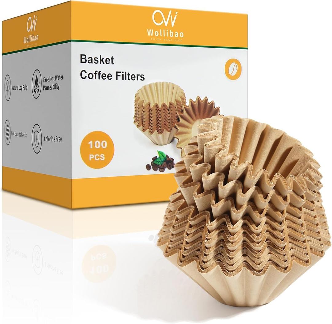 Disposable Coffee Filters for Ninja Pods and Grounds Coffee Maker, 100 Pack