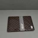 Seorsok Compatible with MacBook Pro 13 inch Case M2 2023,2022,2021-2016 A2338 M1 A2251 A2289 A2159 A1989 A1708 A1706,Retro Checkerboard Textured Leather Plastic Hard Shell&Keyboard Cover,Brown Grid