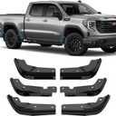 Mud Flap Delete Compatible with GMC Sierra 1500 2019-2025, Front & Rear Mud Flap