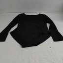 MANGOPOP Round Neck Long Sleeve Short Sleeve Bodysuits for Women Basic Body Suit Shirts Tops (XX-Large)