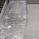 SPACEKEEPER Adjustable Shelf Divider for Closet, 2 Pack Clear Purse Organizers for Closet Acrylic Handbag Separators Storage Organizer Bookshelf Separator Dividers in Bedroom, Office