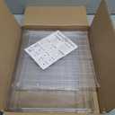 ERTIUANIO Baby Bottle Organizer  3-Tier Bottle Storage Organizer Baby for Bottles, Nipples, Pump Parts, Food Jars  Clear Nursery Cabinet for Countertop and Kitchen (Extra large)