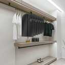 Hanging Garment Bags 10pcs Garment Bags 39'' With Clear Window Suit Cover Bag Clothes Suit Dust Cover for Hanging Clothes Travel Garments Bag with Accessories Zipper for Suits Coats