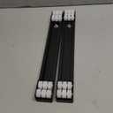 Ronlap Furniture Washing Machine Dolly, Extendable Appliance Rollers Refrigerator Heavy Duty, Washing Machine Stand Wheels Fridge Appliance Dolly Movers Mobile Washer and Dryer Moving Base, Black