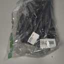 AUTOMET Women's Waffle Knit Henley Tops Short Sleeve Blouses Business Casual T-Shirts for Spring Summer Vacation 2026 (Black, L)