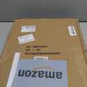 2 Piece Woven Leather Ottoman Tray with Gold Handles, Perfect Rectangular Serving Tray for Living Room, Coffee Table Tray as Thoughtful Gift for Home Decor Enthusiasts (Coffee Brown)