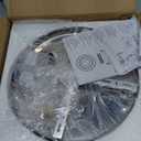 LEONTYNE 12 Inch Mini Chandelier LED Crystal Ceiling Light 2 Layers Flush Mount Ceiling Light Modern Chandeliers Lighting for Bedroom Hallway Staircase Kitchen Bathroom (6000K Cool White)