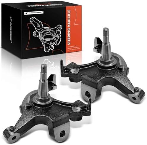 A-Premium 2 x Front Suspension Level Kit, 2 inches Drop Spindles, Compatible with Chevrolet Tahoe 1995-1999, C1500/C2500 Suburban & GMC Yukon, C1500/C2500 Suburban, RWD