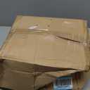 Floor Lamp, Torchiere Floor Lamps for Living Room, 71 Inch Tall Standing Lamp, Bedroom Lamps with Reading Light, Rotary Switch, 3 Plastic Lampshade, Torch Floor lamps for Bedroom (Black, No Bulb)