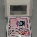 Digital Camera, Camera for Kids, UHD 4K 48MP Point and Shoot Digital Cameras with 64GB SD Card and 16X Digital Zoom Anti Shake, Compact Portable Small Gift for Boys Girls Students, Pink