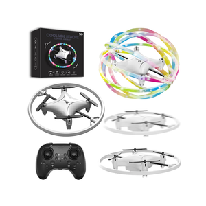 Small Remote Control Drone Quadcopter, 360 Degree Flip LED Light, 90 Degree Circle Flight, 8-12 Years Old Children's toy Mini Drone Christmas Gift