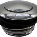 Pop-up Flush Fuel Gas Tank Cap Cover Compatible For Harley Davidson Touring Sporster Dyna CVO Trike 1982-2018