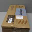 QEEIG Floating Shelves for Wall Bathroom Shelf Bedroom Kitchen Living Room Hanging Book Shelves Small Farmhouse Decor 16 inch Set of 3, Rustic Brown (015-BN3)