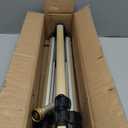 STYDDI Heavy Duty Impact Sprinkler on Tripod Base, Tall Metal Pulsating Telescoping Tripod Sprinkler for Large Area, Yard, Lawn, Garden, Waters up to 70 Ft. Diameter, Legs Extends Up to 36-inch