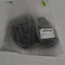 Verdusa Women's Deep V Neck Spaghetti Strap Wrap Asymmetrical Velvet Cami Dress, L Size