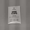 Mini Clothes Pins for Photo, Small Clothespins 200 pcs 1" Natural Wooden Clothespins with Jute Twine, Mini Photo Clips,Small Clothes Pins for Photos, Crafts, Arts, Cocktails